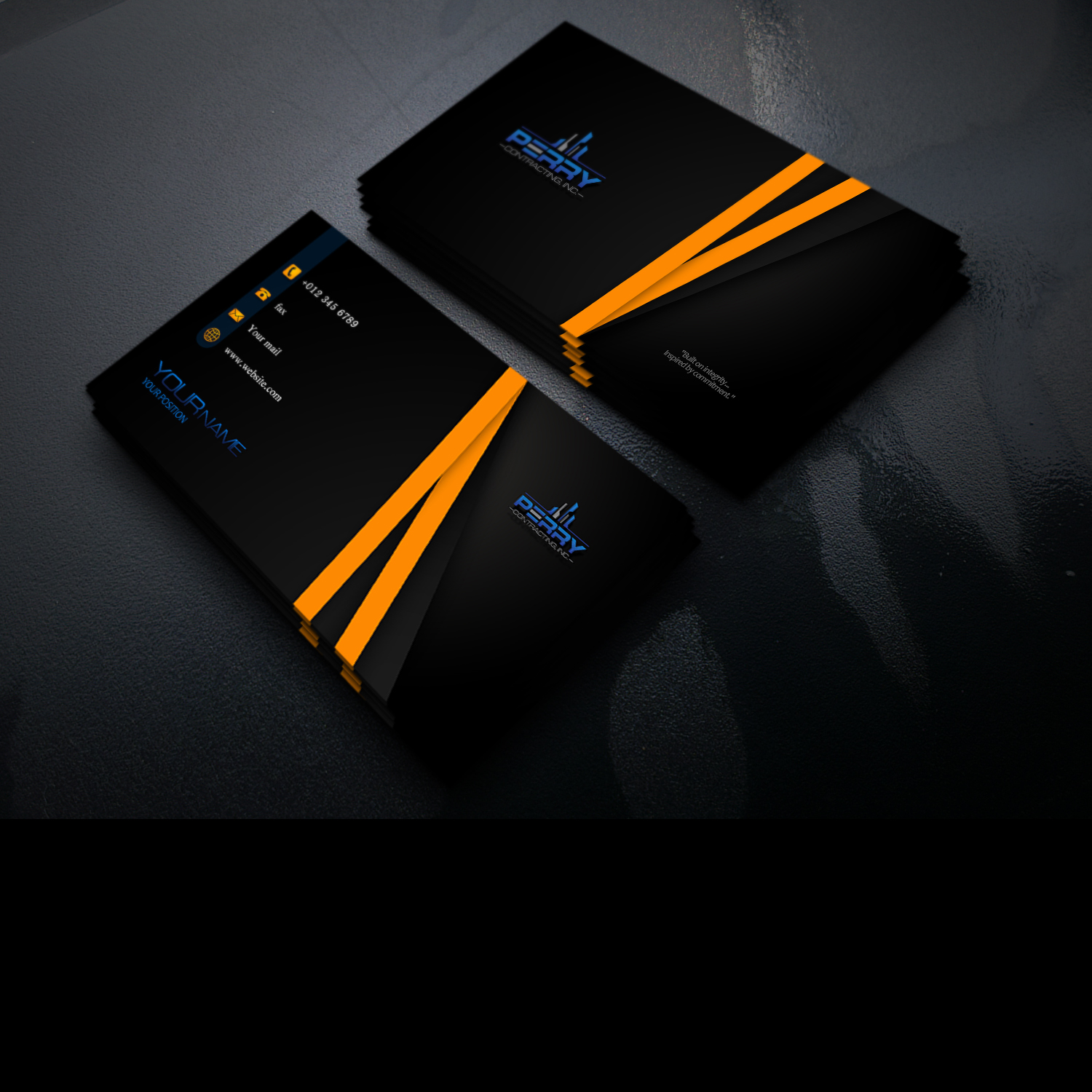 Business Card Design by Priyantha 5 for this project | Design #20873340
