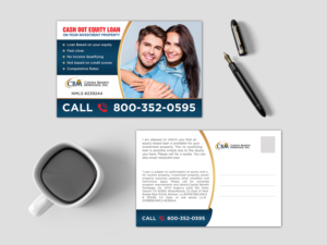 Design new marketing postcard for mortgage loan applicants | Flyer-Design von GraphicsGuru