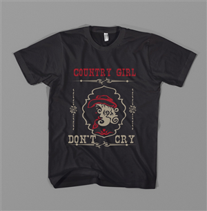 Create a T-Shirt Design for Country Girls | Design de T-shirt par RalucaV