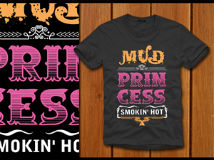 Create a T-Shirt Design for Country Girls | Design de T-shirt par denuj