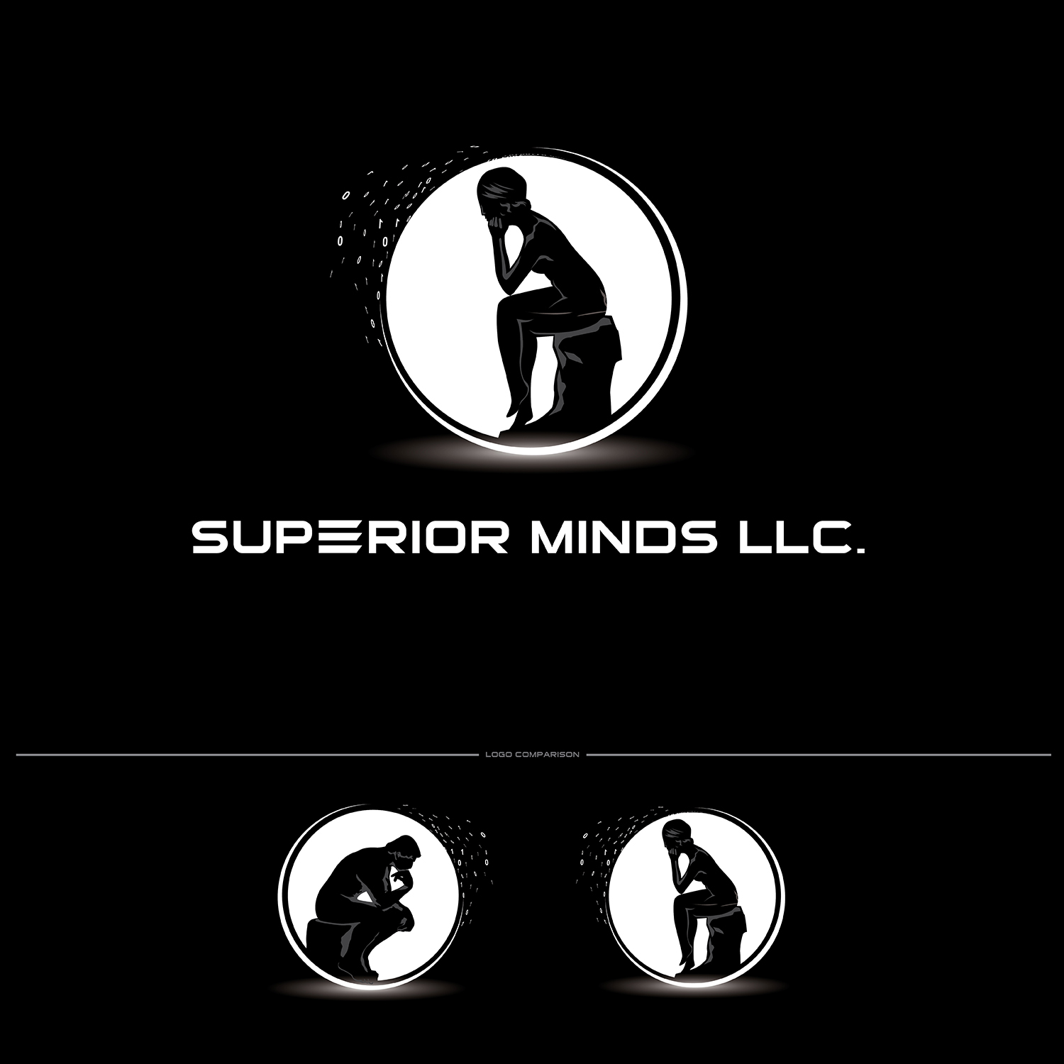 Logo Design by DAVIDEZIGN for Superior Minds LLC | Design #20871164