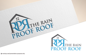 Logo Design by Rubia@ for The Rain Proof Roof | Design: #20875318