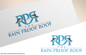 Logo Design by Rubia@ for The Rain Proof Roof | Design: #20875319