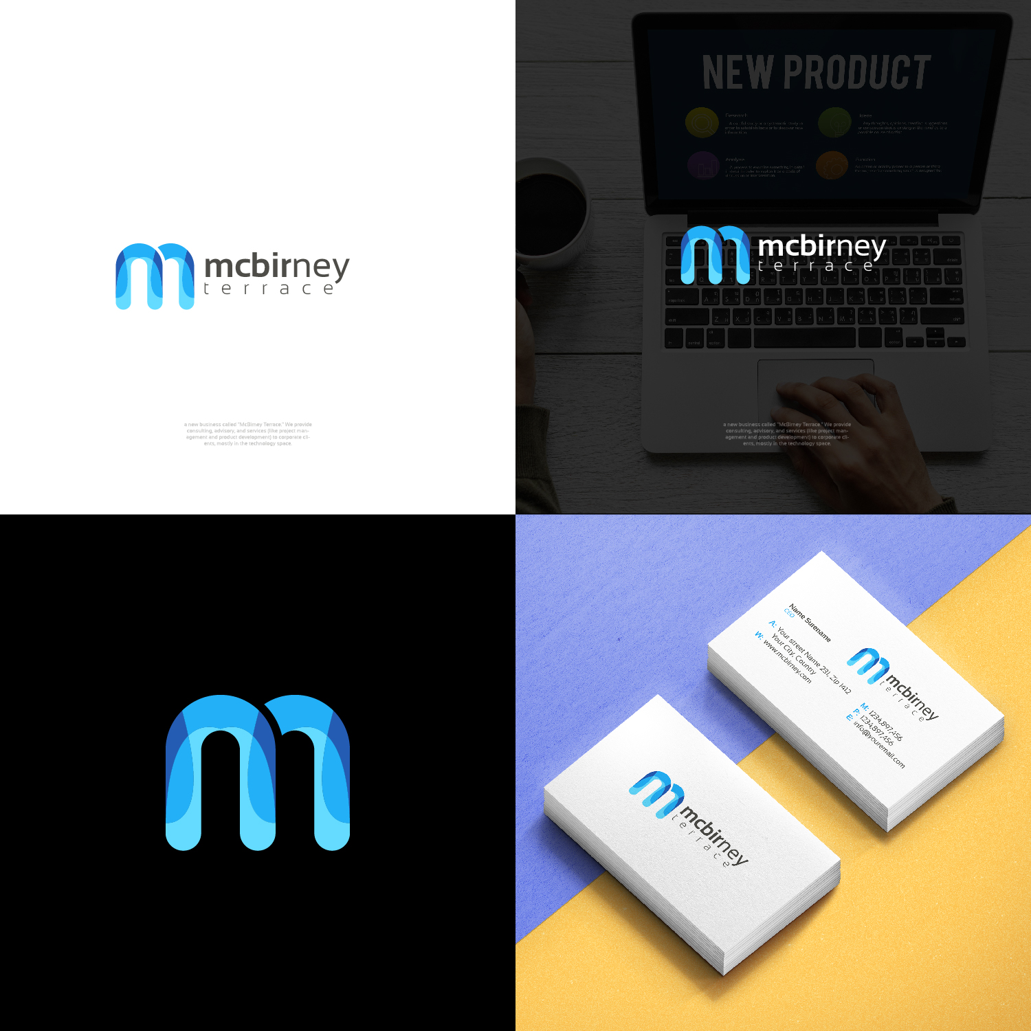 Logo Design by Ui Sohal for McBirney Terrace | Design #20879603