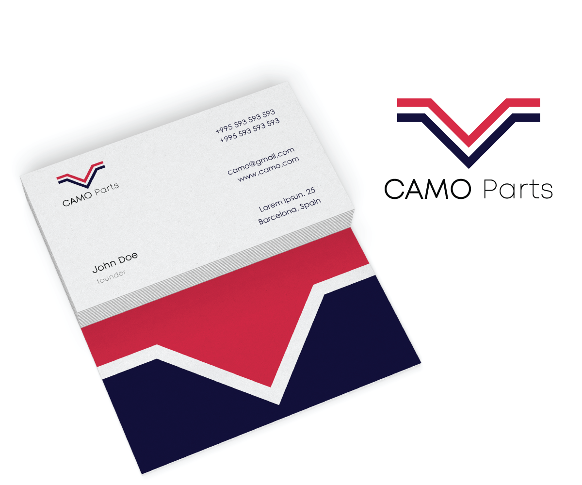 Logo Design by Nik_Studio_Geo for CAMO Parts | Design #20864771