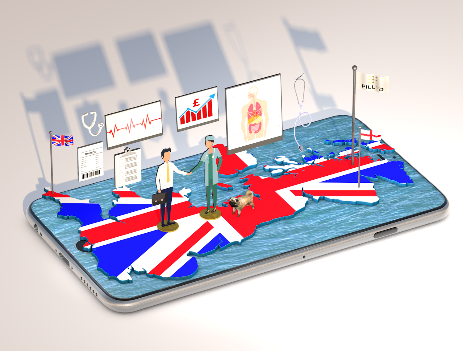 Design 3D par Rickyy pour Higham Vets | Design #20969115