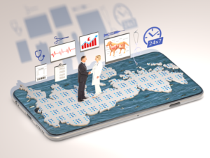 3D UK representation on the surface of mobile | 3D Design by Rickyy