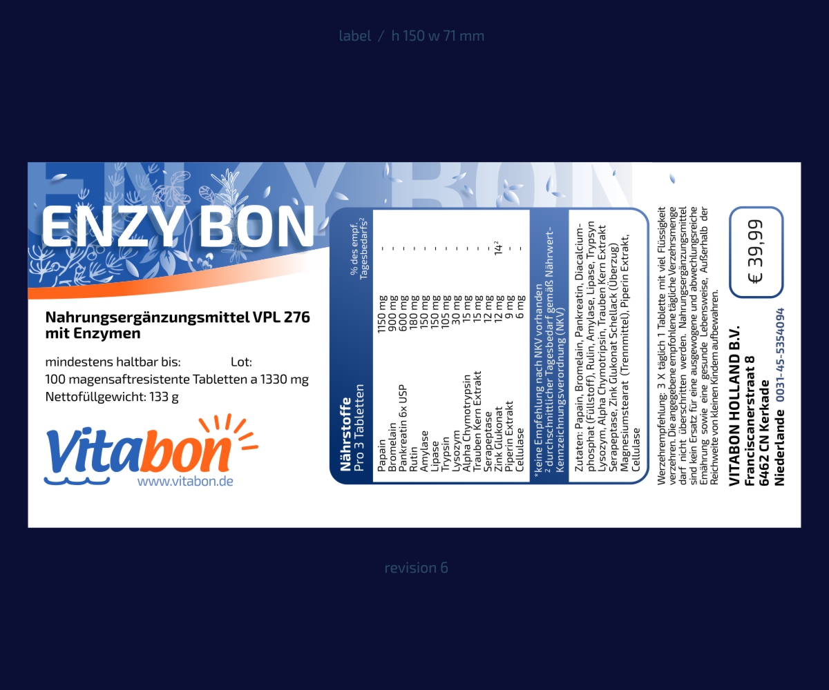 Diseño de Etiqueta por ddsgn para Stauden-Apotheke | Diseño #20980943