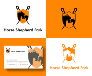 Logo Design by Hasan Khemani for Horse Shepherd Park | Design #20928115