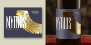 Modern Label for Redwine Bottle | Etikett-Design von orphee