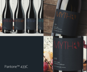 Modern Label for Redwine Bottle | Label Design by Greedin