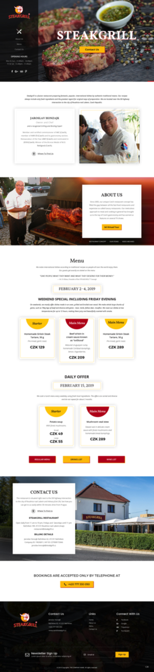 Web Design by pb for this project | Design: #20891579