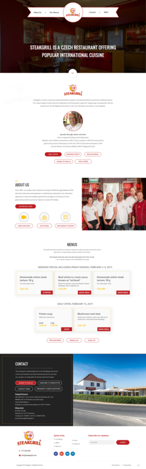 Web Design by pb for this project | Design: #20891580