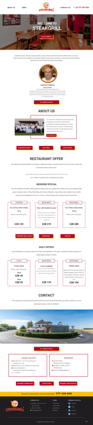 Web Design by pb for this project | Design: #20901913