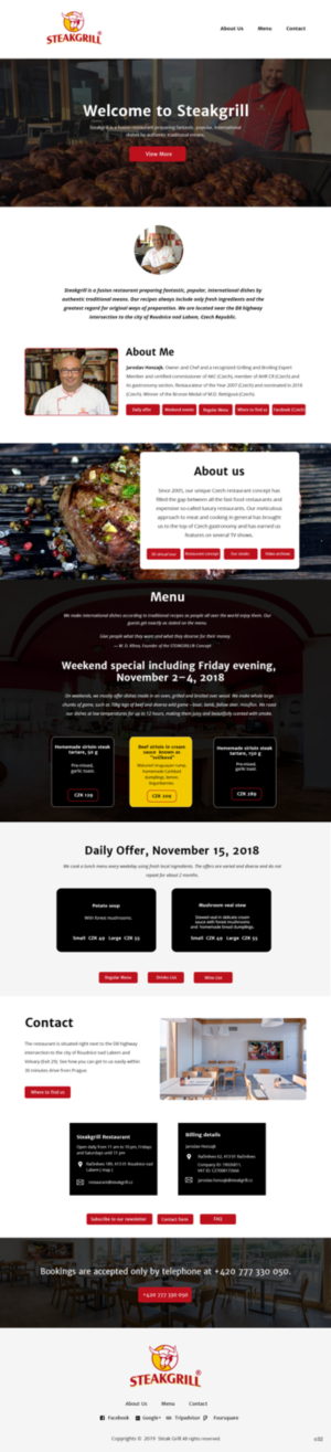 Web Design by pb for this project | Design: #20901920