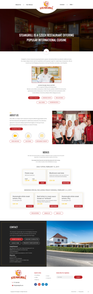 Web Design by pb for this project | Design: #20918961
