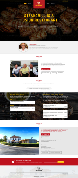 Web Design by Abhinav Katiyar for this project | Design: #20962433