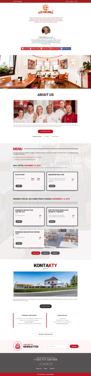 Web Design by Dream Logo Design for this project | Design #20951194