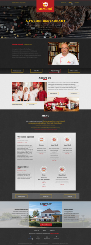 Web Design by vikgyo for this project | Design #20924931