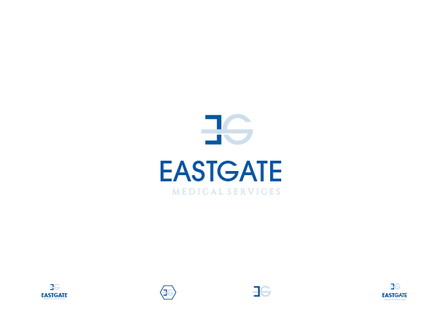 Logo Design by Routh for EASTGATE MEDICAL SERVICES | Design #20874344