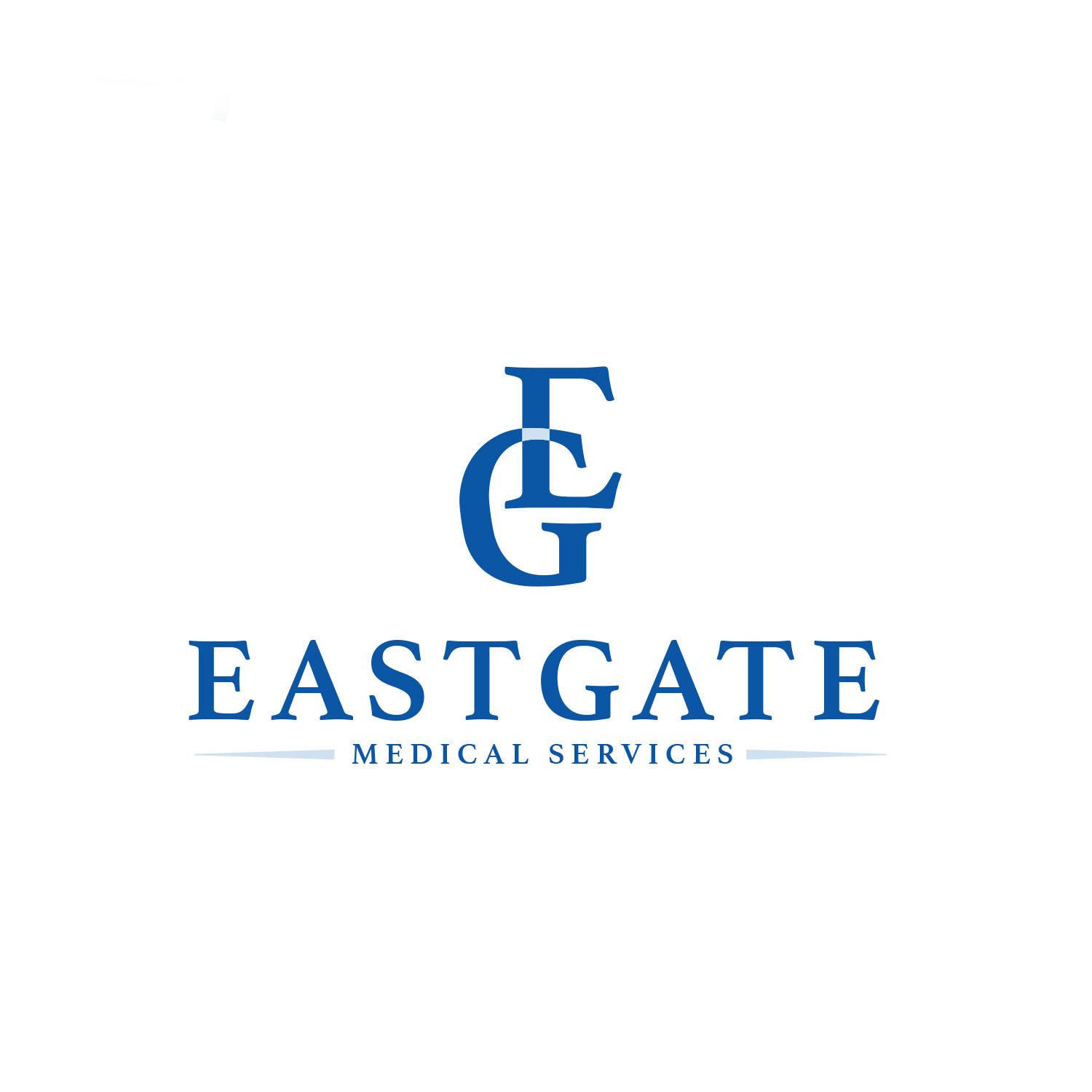Logo Design by Design by Belinda Gillies for EASTGATE MEDICAL SERVICES | Design #20875060