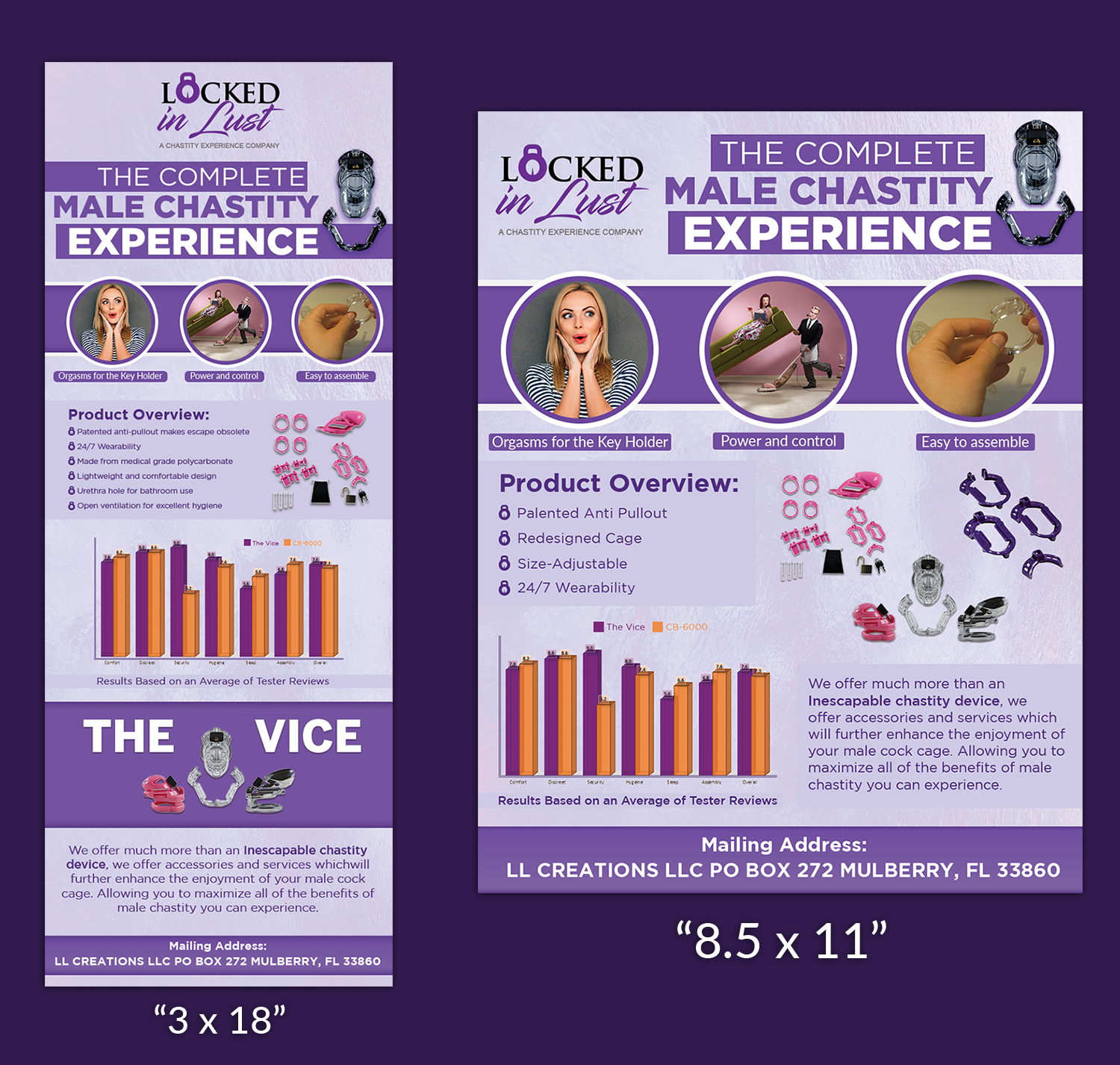 Graphic Design by Rickyy for Locked in Lust | Design #20905168