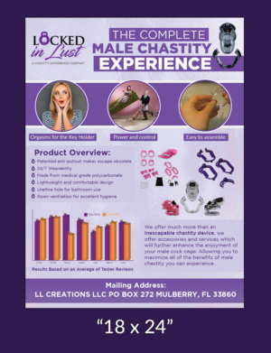 In-Store Marketing for The Vice - Locked in Lust | Diseño Gráfico por Rickyy