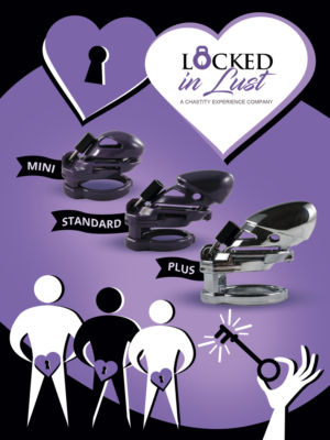 In-Store Marketing for The Vice - Locked in Lust | Design Graphique par Taya Bright