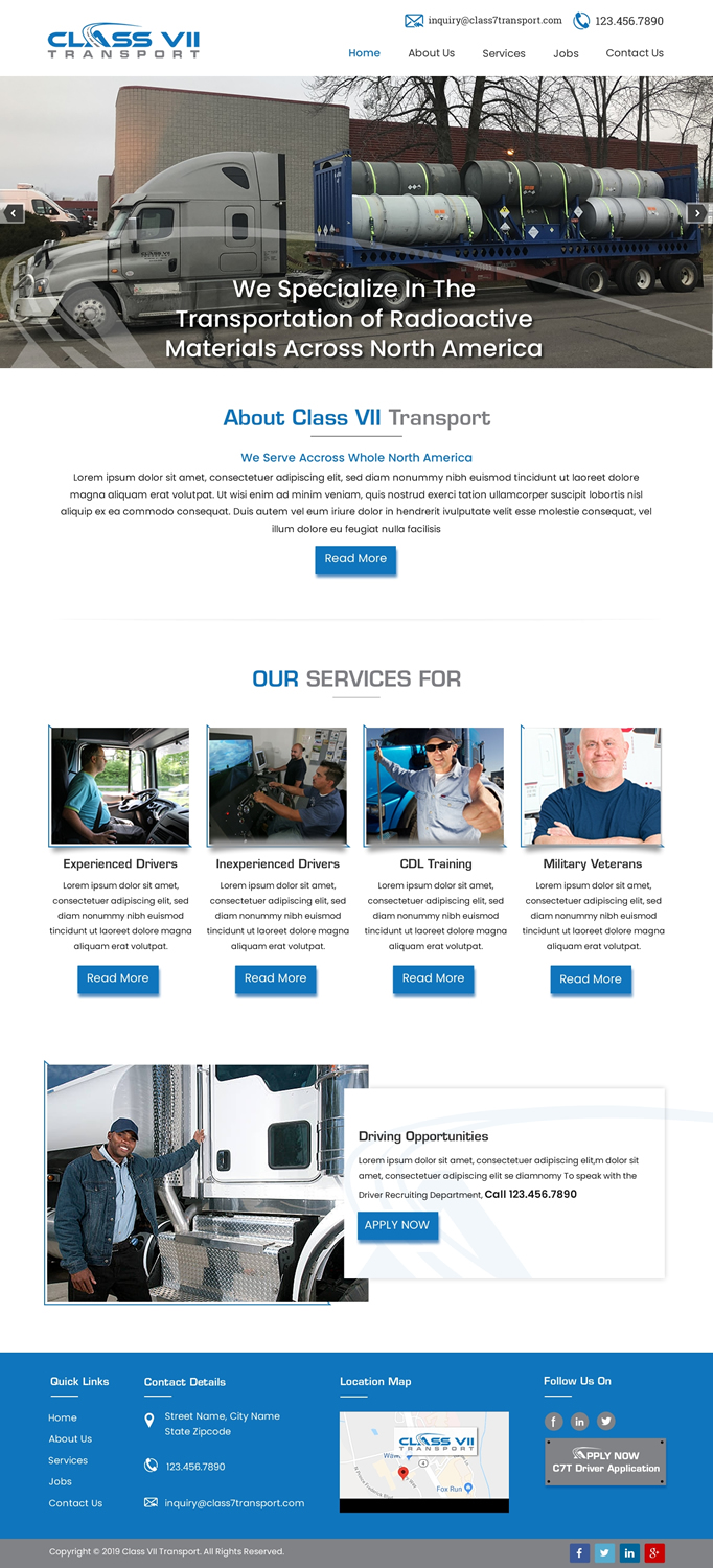 Web Design by harmi_199 for MJ Express | Design #20891985