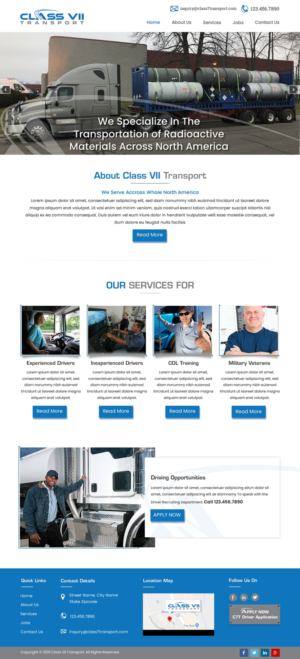Web Design by harmi_199 for MJ Express | Design: #20891985