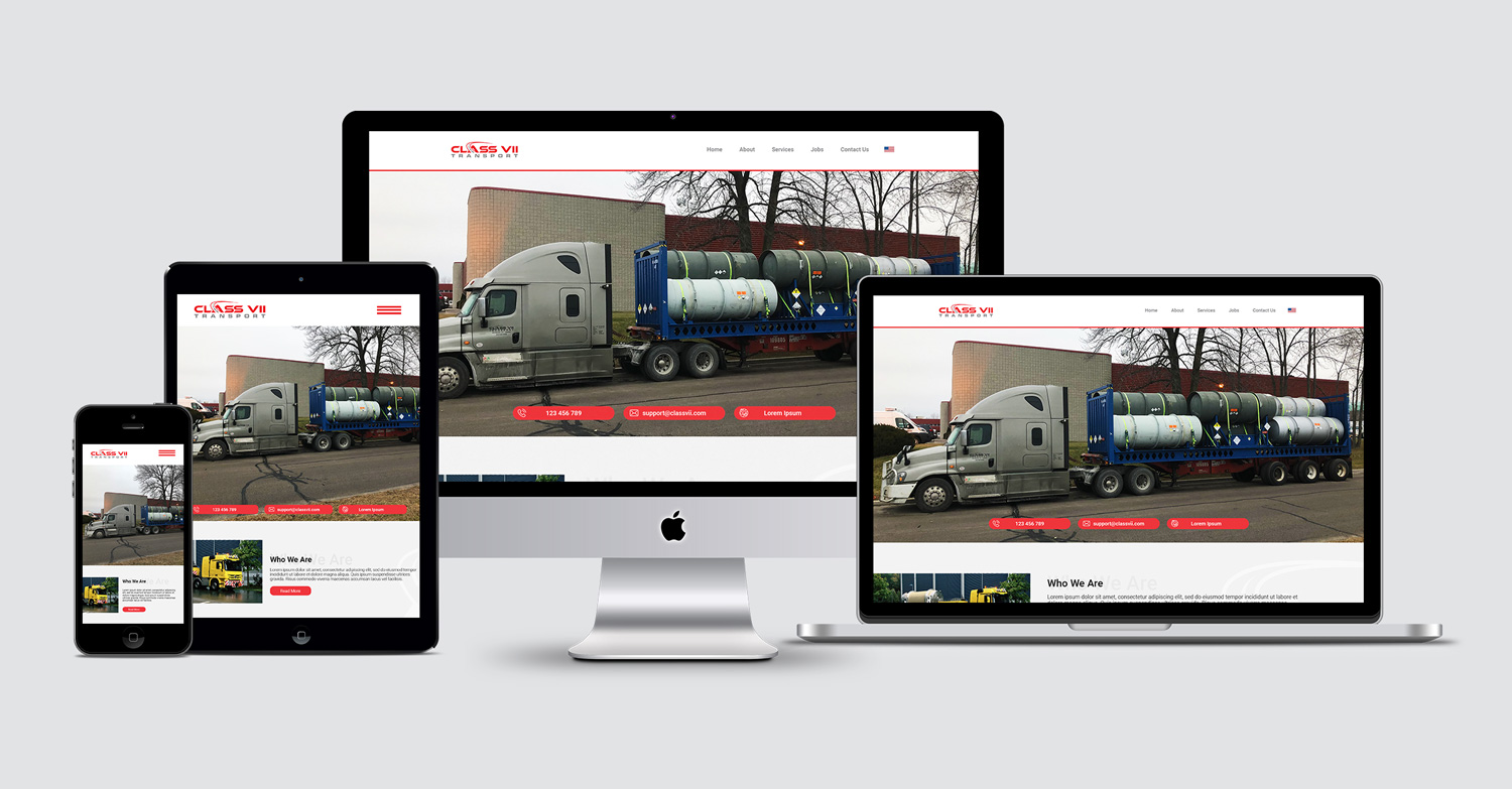 Web Design by Limecom for MJ Express | Design #20882759
