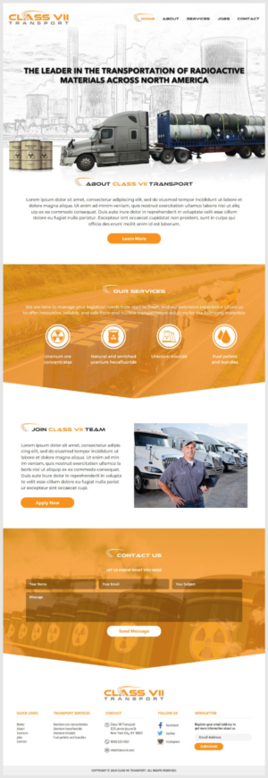 Web Design by -Marc- for MJ Express | Design: #20925429