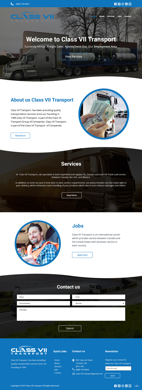 Web Design by pb for MJ Express | Design #20881127