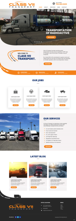 Web Design by pb for MJ Express | Design: #20881612