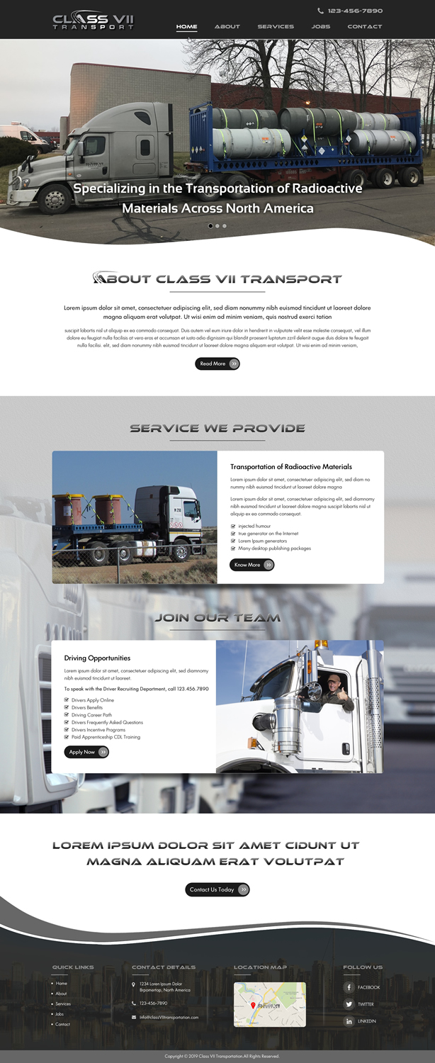 Web Design by Sbss for MJ Express | Design #20879932