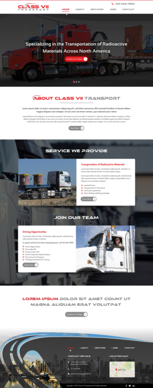 Web Design by Sbss for MJ Express | Design: #20880383