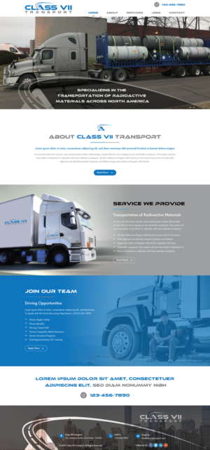 Web Design by Sbss for MJ Express | Design: #20887091