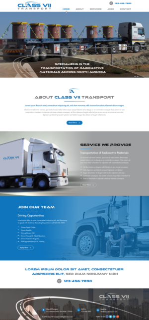 Web Design by Sbss for MJ Express | Design: #20887092