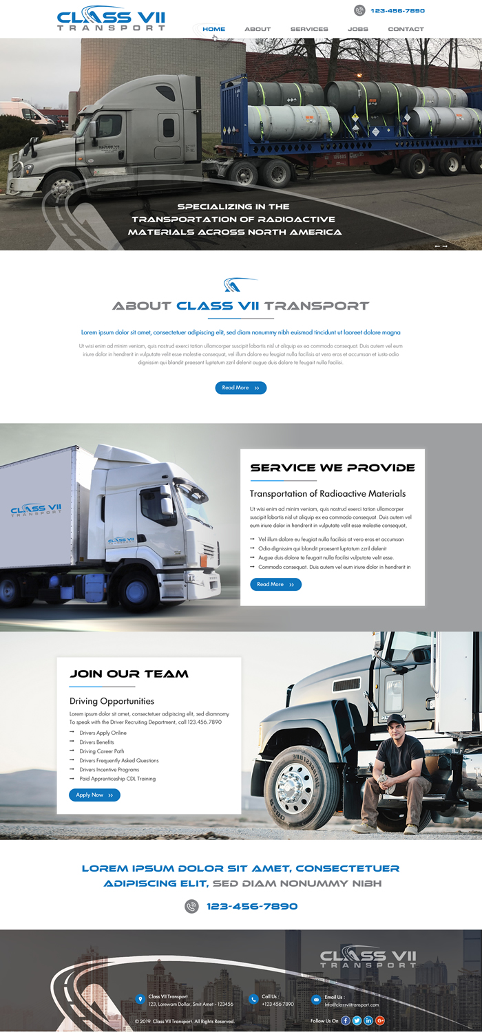 Web Design par Sbss pour MJ Express | Design #20889297