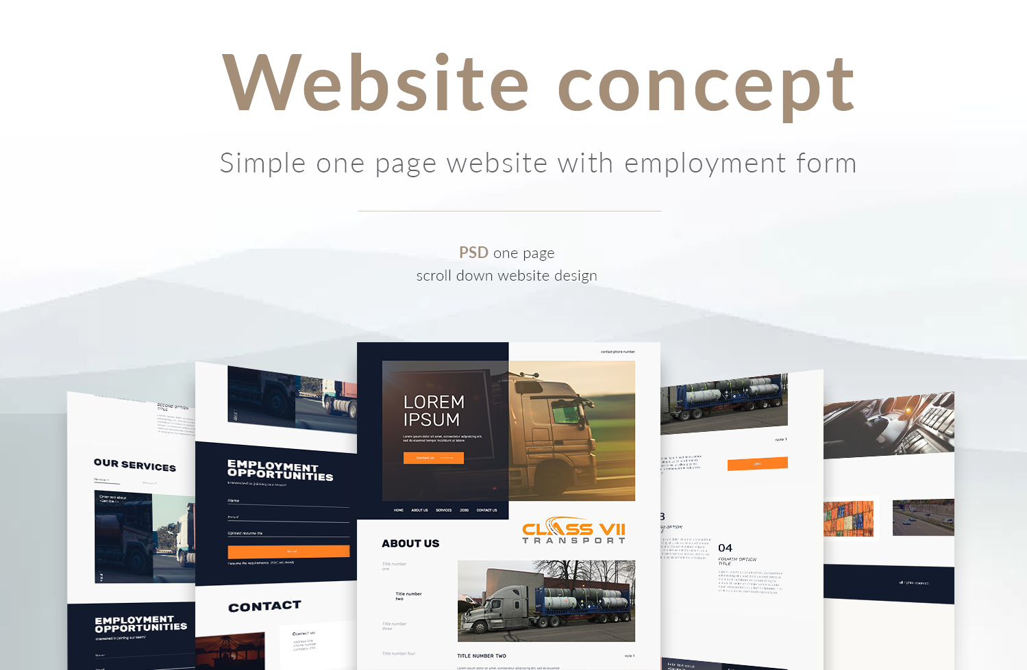 Web-Design von Tina KJ für MJ Express | Design #20901964