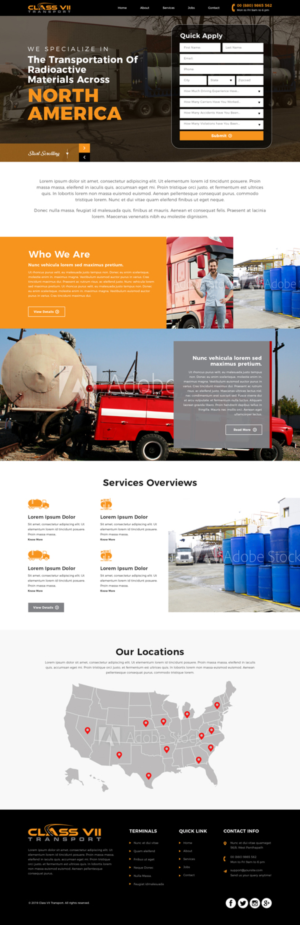 Web Design par sai.designer87 pour MJ Express | Design #20880966