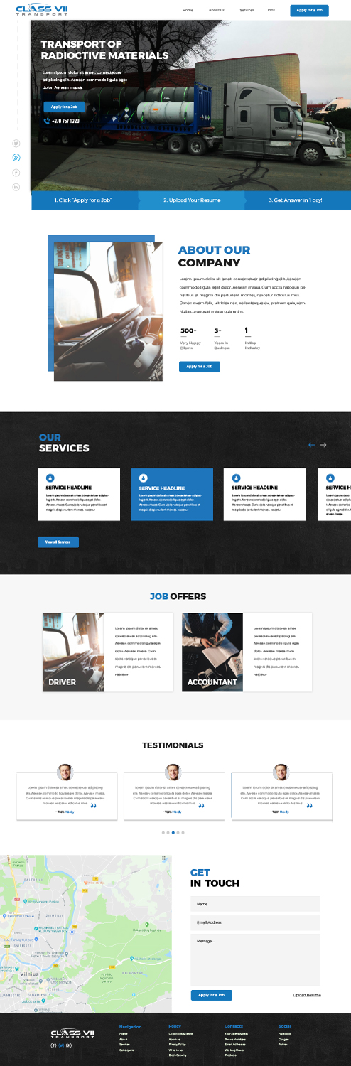 Web-Design von TMockusBusiness für MJ Express | Design #20878159