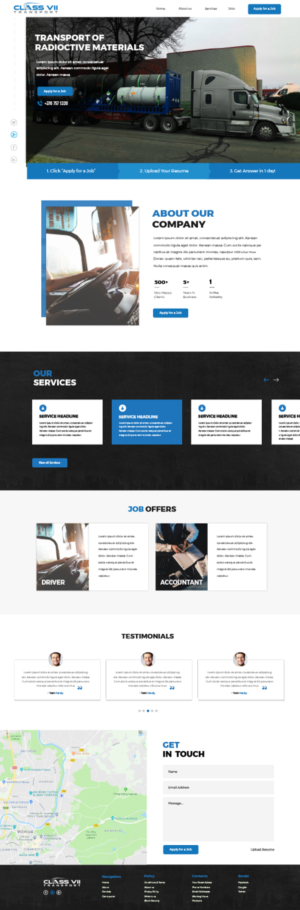 Web Design by TMockusBusiness for MJ Express | Design: #20878159
