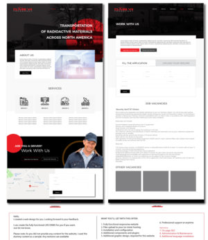 Class VII Transport - Website | Web-Design von coo.lt