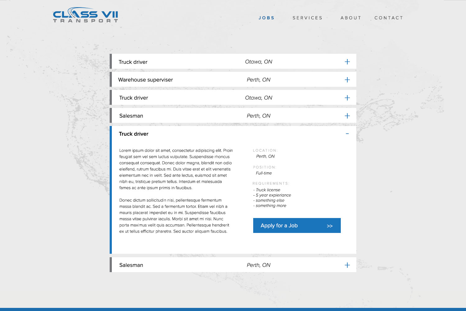 Web Design by Full-head for MJ Express | Design #20905007