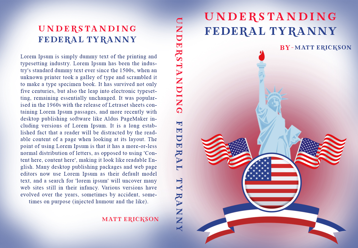 Design de Couverture de Livre par ArtBeat Technology pour Patriot Corps | Design #20930317