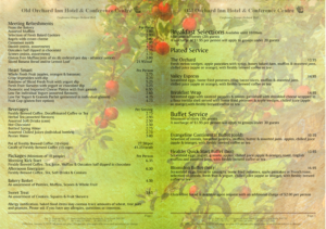 Menu Design by Nordic Designer for CICEA | Design: #20878270
