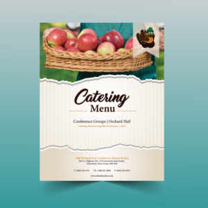 Menu Design by Manobo Graphic Design Services for CICEA | Design: #20880234