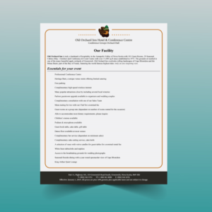 Menu Design by Manobo Graphic Design Services for CICEA | Design: #20881096