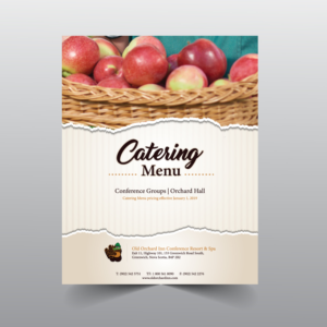 Menu Design by Manobo Graphic Design Services for CICEA | Design: #20893620